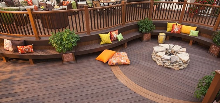 Gray TREX Decking in Sherman Oaks, CA