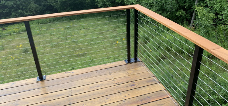 Installing Deck Cable Railing in Sherman Oaks, CA