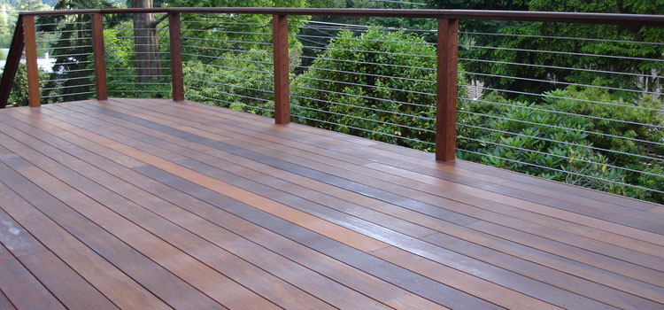 Installing IPE Decking in Sherman Oaks, CA